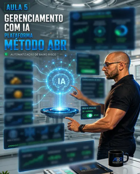 Capa da aula 5: Gerenciamento com IA (opcional, para quem assina os Agentes de IA)